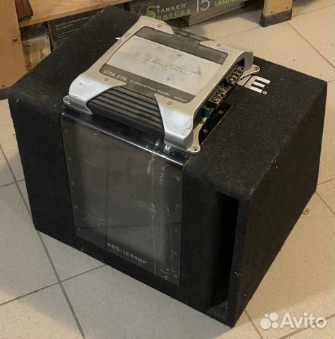 Alpine sbg 1244bp + Blaupunkt gta 275
