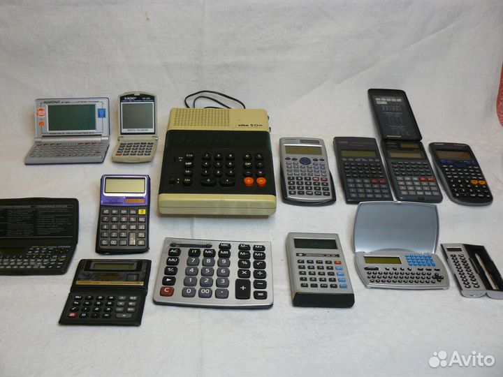 Калькуляторы СССР, Citizen, Casio