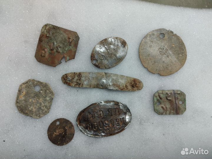 Таблички, жетоны до 1945г