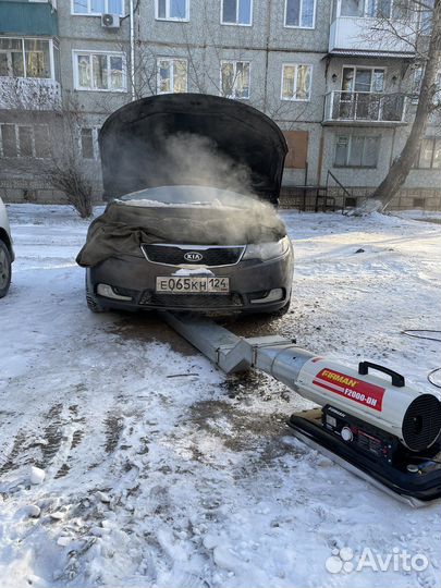 Отогрев автомобиля г.Канск