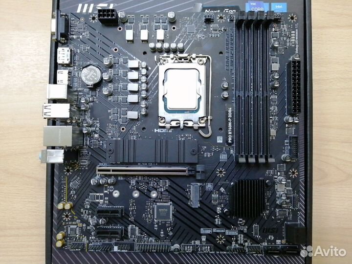 Комплект s1700 Core i5-12400F + MB MSI PRO B760M-P