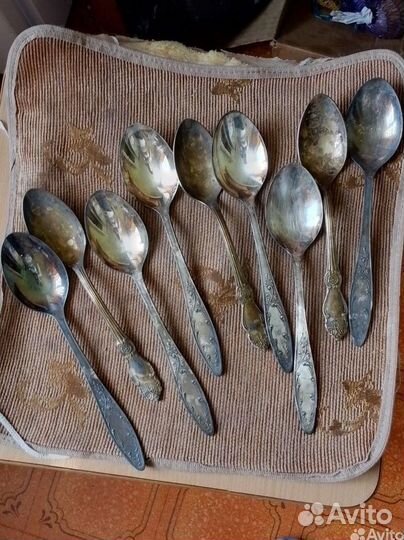 Позолоченные ложки