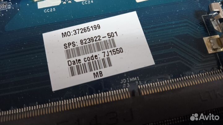 Ноутбук HP pavilion 15-ac3ur в разборе