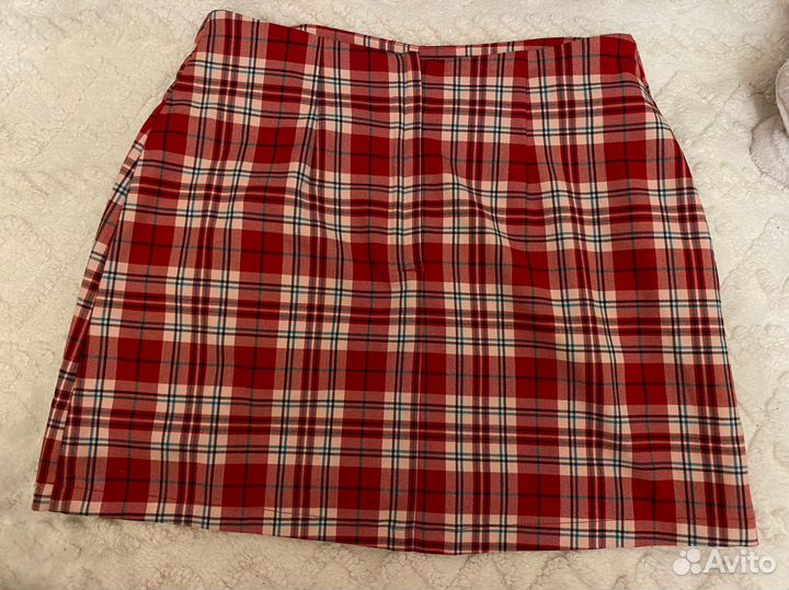 Классическая Юбка в клетку Monki