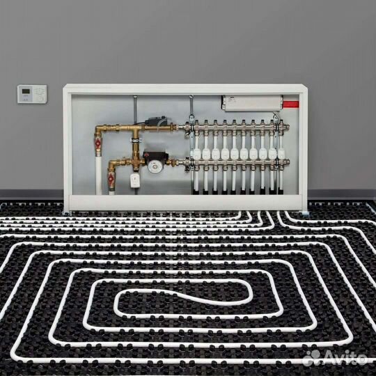 Водяной теплый пол,теплый пол,монтаж теплого пола