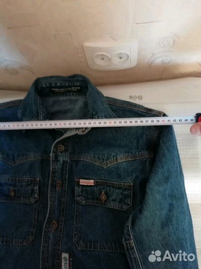 Рубаха джинсовая