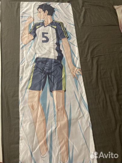 Наволочка для дакимакуры 2 штуки Бокуто и Акааши