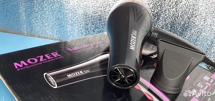 Фен Mozer для Сушки и Укладки волос Новый