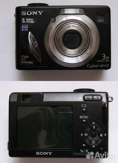 Sony CyberShot DSC-W15 полупрофессиональная
