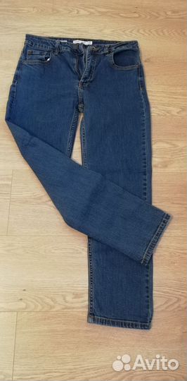 Джинсы прямые длина 7/8