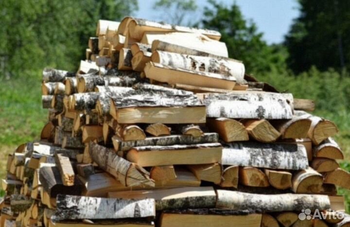 Дрова колотые с доставкой