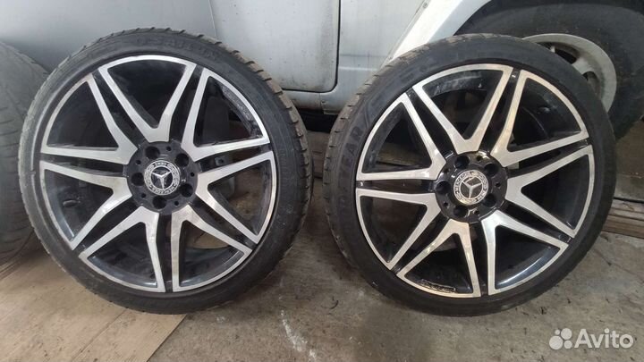 Колеса R18 AMG Mercedes лето разноширы