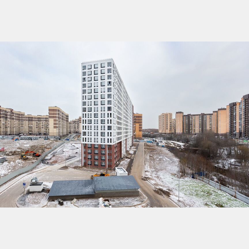 2-к. квартира, 51,6 м², 12/17 эт.