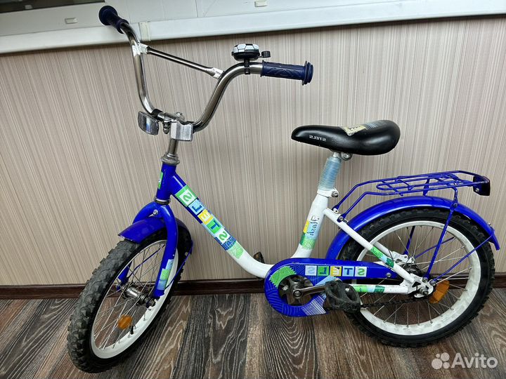 Детский велосипед stels 16