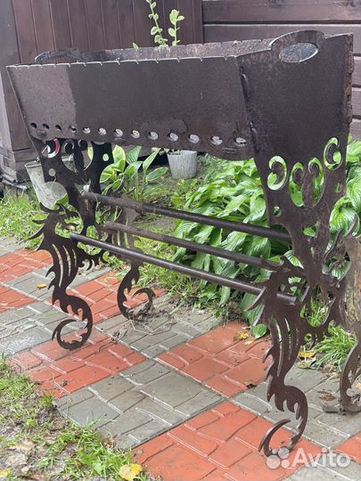 Мангал с драконами 5 мм