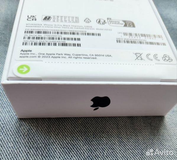 iPhone 15 Pro, 128 ГБ