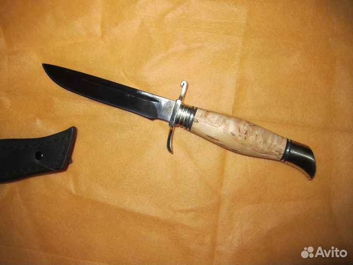 Сталь D 2 нож Финка нквд-2 ручная ковка Premium