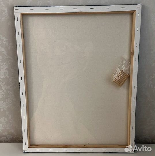 Картина кошка Сфинкс акрил на холсте