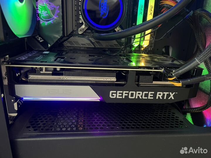 Видеокарта RTX 3060 ti asus dual