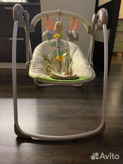 Детские электронные качели для новорожденных