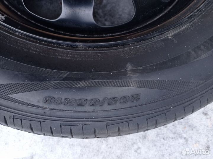 Запасное колесо на рено