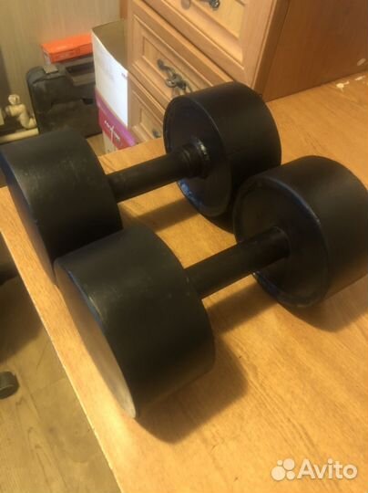 Гантели неразборные