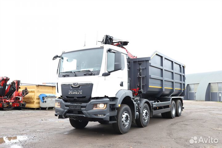 MAN TGS 41.470 с КМУ, 2023