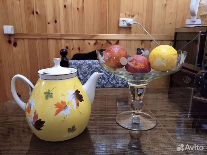 Чайник Фарфор СССР Фруктовница