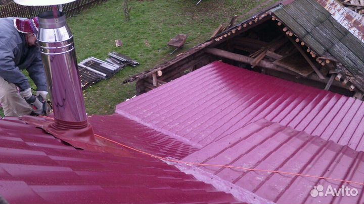 Кровля, ремонт дач.Каркасные дома,заборы