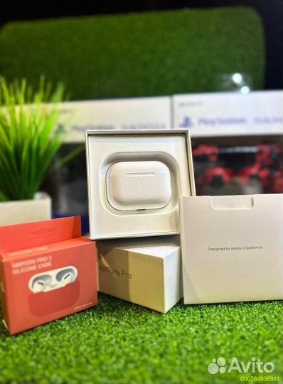 Airpods Pro 2 Gen. с гарантией и стильным дизайном