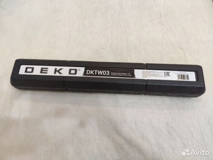 Динамометрический ключ 1/2