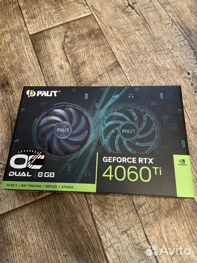 Видеокарта palit rtx 4060 8 gb новая
