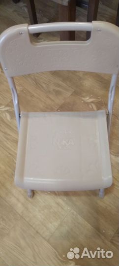 Складной столик и стул