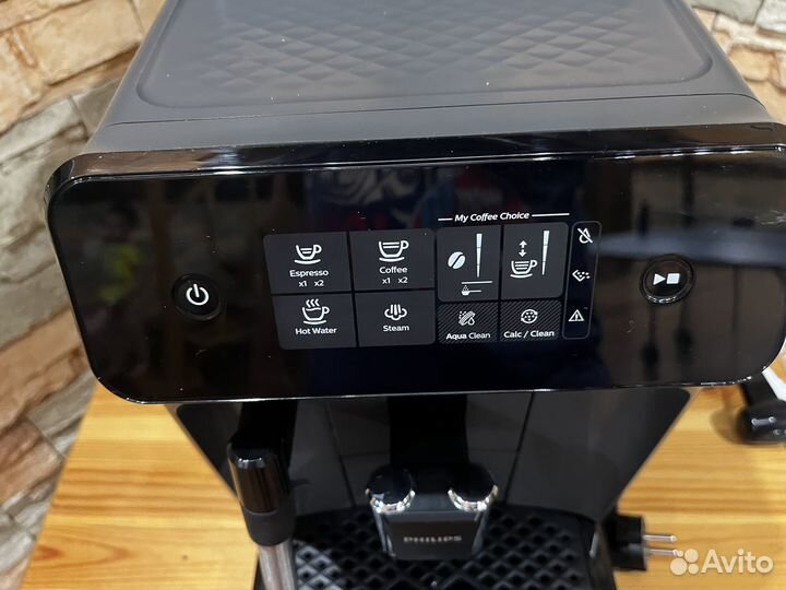 Кофемашина Philips EP1224/00 1500Вт серый/черный