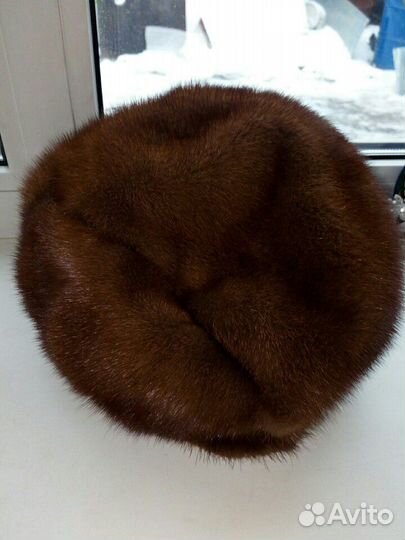 Берет норковый