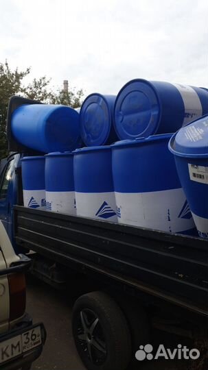 Бочка 227л пластиковая пищевая