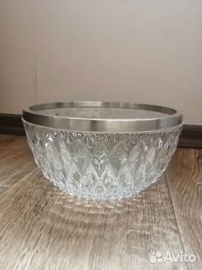 Хрустальный салатник СССР