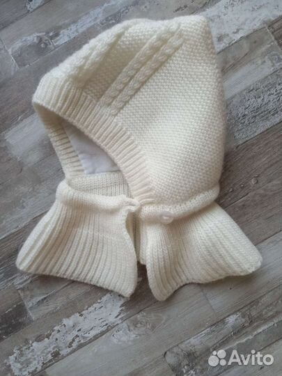 Шапка шлем с манишкой