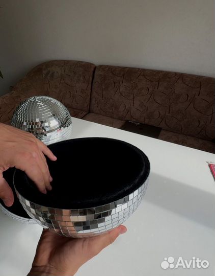 Шкатулка из диско шара