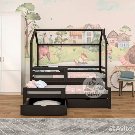 Двухъярусная детская кровать