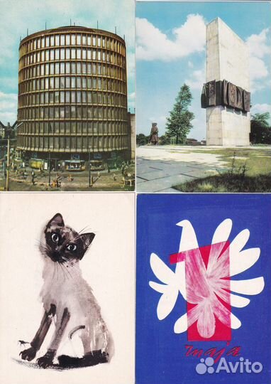 Почтовые открытки 60-70-е гг Польша