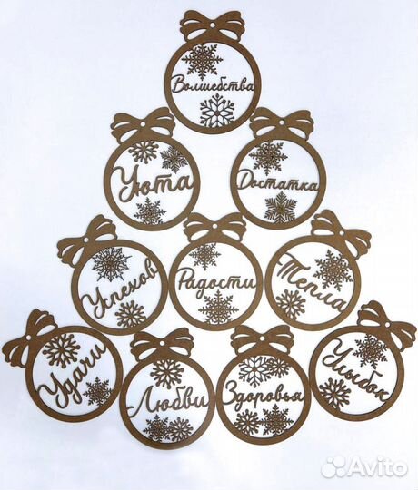 Новогодние украшения/Подарки/Сувениры/хдф 4 мм