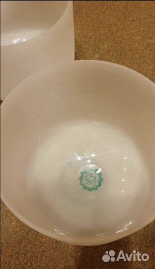 Поющие чаши, кварцевые, комплект