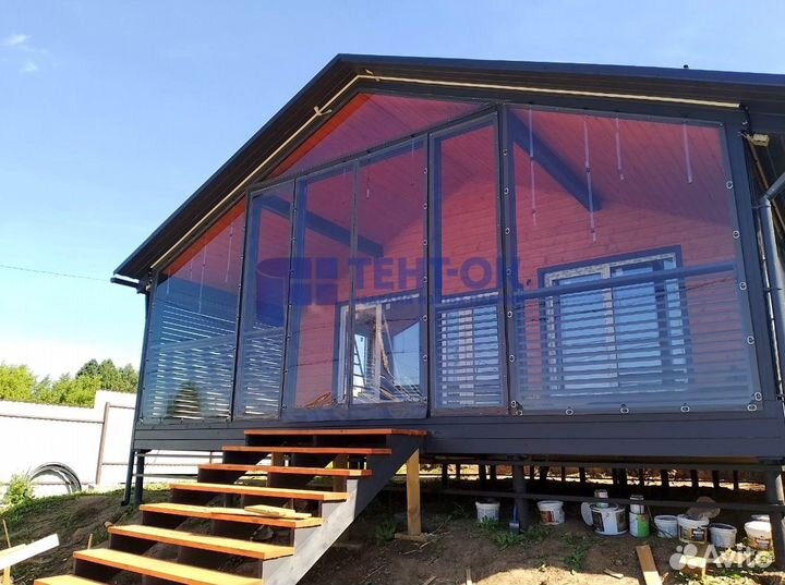 Мягкие окна для веранды