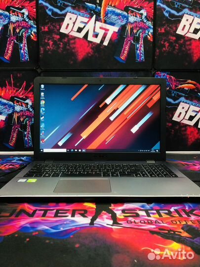 Игровой asus i5-7gen 4gb видео 6gb озу SSD