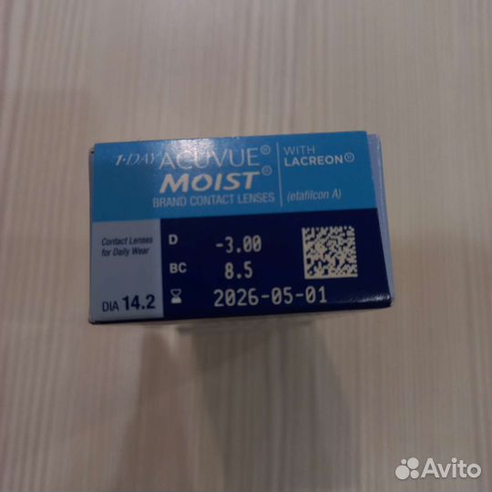Линзы acuvue однодневные