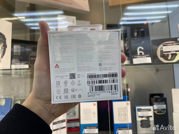 Беспроводные наушники Xiaomi Redmi Buds 4 PRO