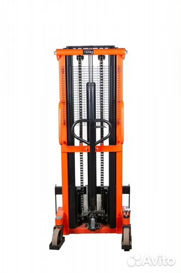 Штабелер гидравлический раздвижной 1 т 2 м