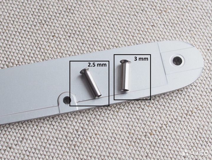 Осевые втулки для Швейцарского и других ножей