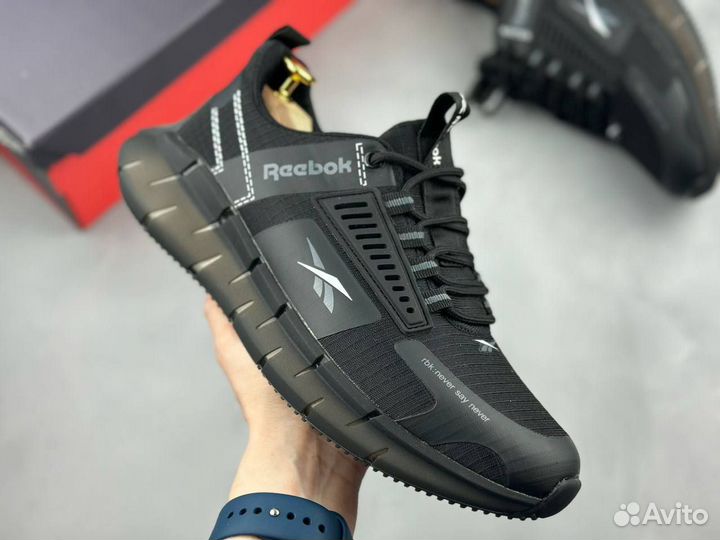 Мужские кроссовки непромокаемые Reebok Zig черные